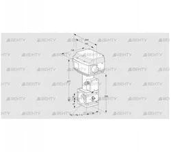 RVS 2/AML10Q60S1-3 (86060044) Регулирующий клапан Kromschroder