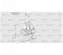 VCG3E65R/65R05NGNVWR/PPPP/PPPP (88107736) Клапан с регулятором соотношения Kromschroder