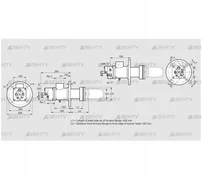 BIC 100RML-400/435-(112)E (84033352) Газовая горелка Kromschroder