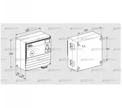 BCU460T-10/2LR3-D2B1/1E1 (88613045) Блок управления горением Kromschroder