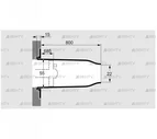 TSC 65/50B022-800/685-Si-1350 (74921023) Комплект керамического насадка Kromschroder