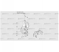 VAS1T15/-N/NQSR (88018814) Газовый клапан Kromschroder