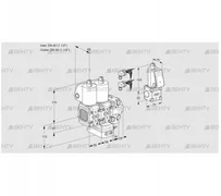 VCG2E40R/40R05FNGEVQL6/PPBS/PPPP (88103806) Клапан с регулятором соотношения Kromschroder