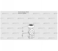 BVGF65/40W05 (88300055) Дроссельная заслонка Kromschroder