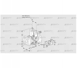 VAS350F/NW (88034026) Газовый клапан Kromschroder