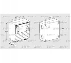 BCU465-3/1LW8GBACB1/1 (88611047) Блок управления горением Kromschroder