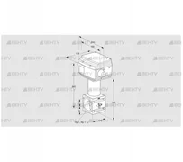 RV 3/GML10Q60E (86060690) Регулирующий клапан Kromschroder