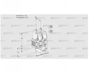 VCD2E40F/40R05FND-50WR3/PPPP/PPPP (88101640) Регулятор давления Kromschroder