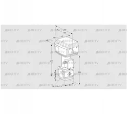 RVS 2/XML10W60E-3 (86060051) Регулирующий клапан Kromschroder