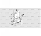 VCS8100F05NLKGLB/PPPP/PPPP (88203711) Сдвоенный газовый клапан Kromschroder