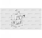 VCS665F05NLQRE/PPPP/PPPP (88205025) Сдвоенный газовый клапан Kromschroder