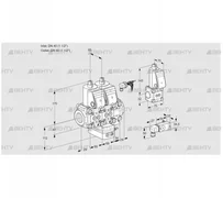 VCH2E40R/40R05NHEVWR/PP3-/PPBS (88100348) Клапан с регулятором расхода Kromschroder