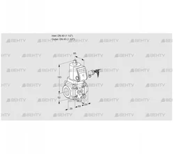 VAN240R/NQ (88014360) Сбросной газовый клапан Kromschroder