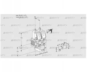 VCD2E40R/40R05FND-25WR/4-PP/PPPP (88105110) Регулятор давления Kromschroder