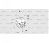 VCS1E10R/10R05NNWL3/PPPP/PPPP (88103204) Сдвоенный газовый клапан Kromschroder