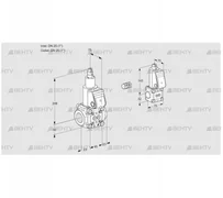 VAS1E25R/25R05LWR/PP/BS (88103697) Газовый клапан Kromschroder