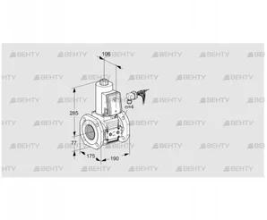 VAS665F05NQE/PP/PP (88206652) Газовый клапан Kromschroder