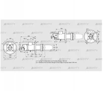 BIC 100RML-300/335-(112)E (84033342) Газовая горелка Kromschroder