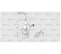 VAS120/-R/LW (88004447) Газовый клапан Kromschroder