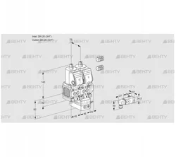 VCD1E20R/20R05FND-50WR3/PP3-/PPPP (88105823) Регулятор давления Kromschroder