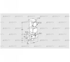 VK 50F40Q6A93D (85312171) Газовый клапан с приводом Kromschroder