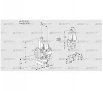 VAG2E50R/50R05GEVWR/-3/BS (88107763) Газовый клапан с регулятором соотношения Kromschroder