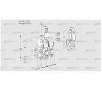 VCS1E15R/15R05NLWGR3/PPPP/PPBS (88105904) Сдвоенный газовый клапан Kromschroder