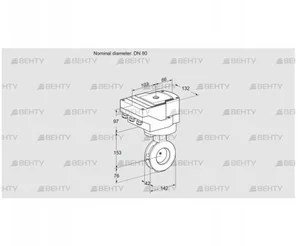 IBAF80Z05/20-30W3E (88301719) Дроссельная заслонка Kromschroder