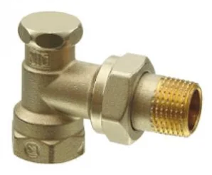 AEN15 Клапан радиаторный угловой, PN10, DN15, KVS 0..2.5 SIEMENS