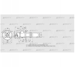 BIC 100MB-0/35-(118)E (84033610) Газовая горелка Kromschroder