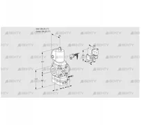 VAG125R/NWSLAE (88020664) Газовый клапан с регулятором соотношения Kromschroder