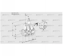 VCS1E15R/15R05NLVWR/PPPP/BYPP (88107725) Сдвоенный газовый клапан Kromschroder