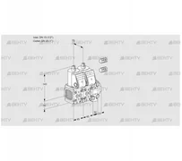 VCS1E15R/25R05FNNVWR3/PPPP/PPPP (88101752) Сдвоенный газовый клапан Kromschroder