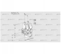 VCG2E40R/40R05FNGEWR3/PPPP/PPPP (88101249) Клапан с регулятором соотношения Kromschroder