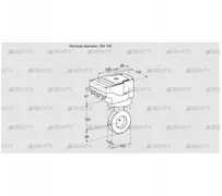 IBGF100Z05/20-30W3TR10 (88301076) Дроссельная заслонка Kromschroder