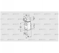 DG 17VC5-6WG (84448011) Датчик-реле давления газа Kromschroder