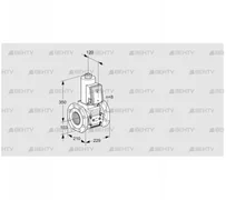 VAS8T100A05NQE/PP/PP (88202806) Газовый клапан Kromschroder