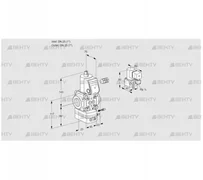 VAG125R/NWAE (88030904) Газовый клапан с регулятором соотношения Kromschroder