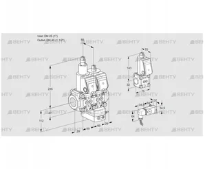 VCD2T25N/40N05LD-25QR/2--3/ZSPP (88103144) Регулятор давления Kromschroder