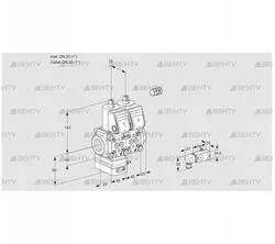 VCD1E25R/25R05D-25NWR/2-PP/PPPP (88106755) Регулятор давления Kromschroder