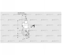 VAS120/-R/LWSL (88023928) Газовый клапан Kromschroder