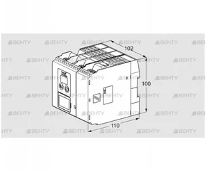 FCU500WC0F1H0K0-E (88621206) Автомат безопасности агрегатов Kromschroder