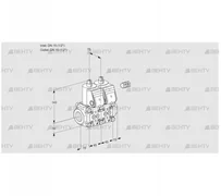 VCS1E15R/15R05NNKR3/PPPP/PPPP (88101913) Сдвоенный газовый клапан Kromschroder