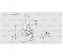 VCG1E15R/15R05NGNWR3/2-PP/PPPP (88101083) Клапан с регулятором соотношения Kromschroder