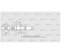 BIC 100HD-1300/1335-(115)F (84199328) Газовая горелка Kromschroder