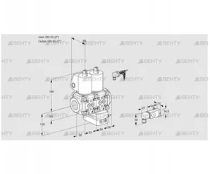 VCD3E50R/50R05ND-100WL/PPPP/3-PP (88104036) Регулятор давления Kromschroder