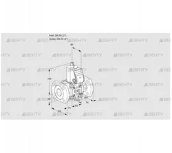 VAS350F/NW (88032792) Газовый клапан Kromschroder