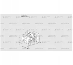 VFC350/50F05-40MMMM (88303884) Регулирующий клапан Kromschroder