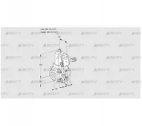 VAS115R/NQSR (88016220) Газовый клапан Kromschroder