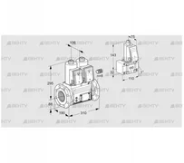 VCS780F05NNWR3E/PPZ-/PPEP (88207006) Сдвоенный газовый клапан Kromschroder